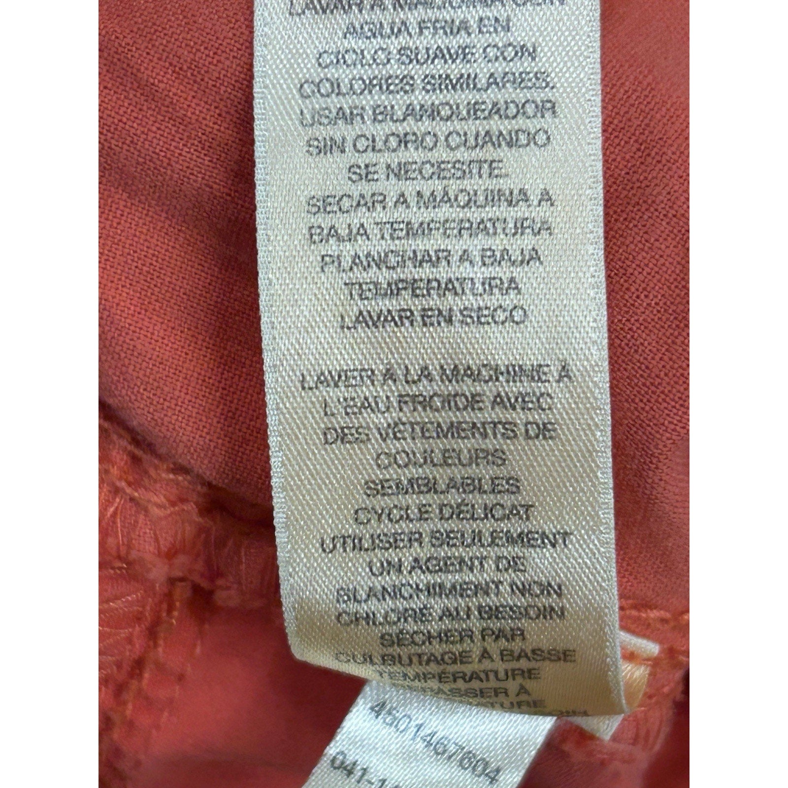 Chicos Pants 1 US Medium So Slimming Stretch Front Seam Career Minimalist Casual