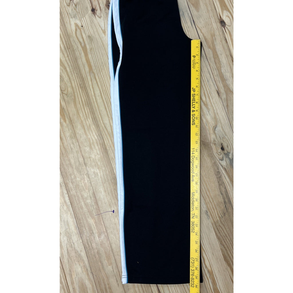 Relativity Black Striped Track Pants Size Small