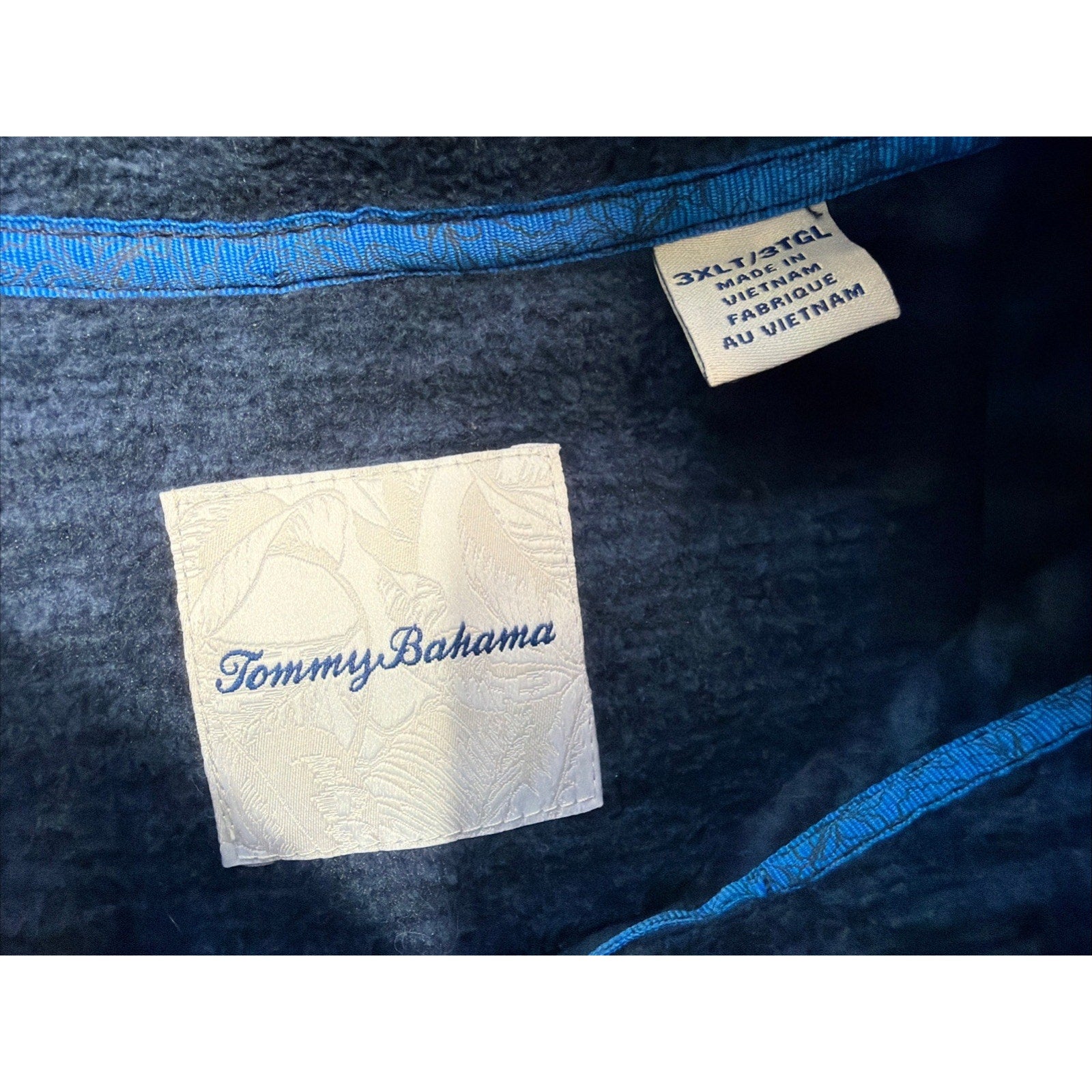 Tommy Bahama Big & Tall Cloud Peak Half-Zip Fleece Pullover 3XLT