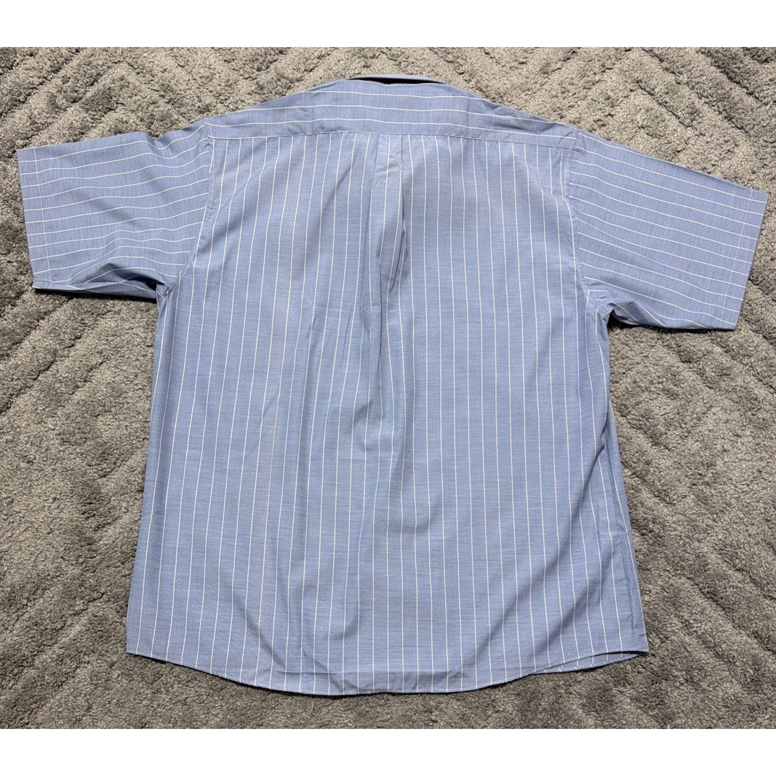 SATCHI Bruno Satchi Men's Striped Short Sleeve Dress Shirt Size 2XL New