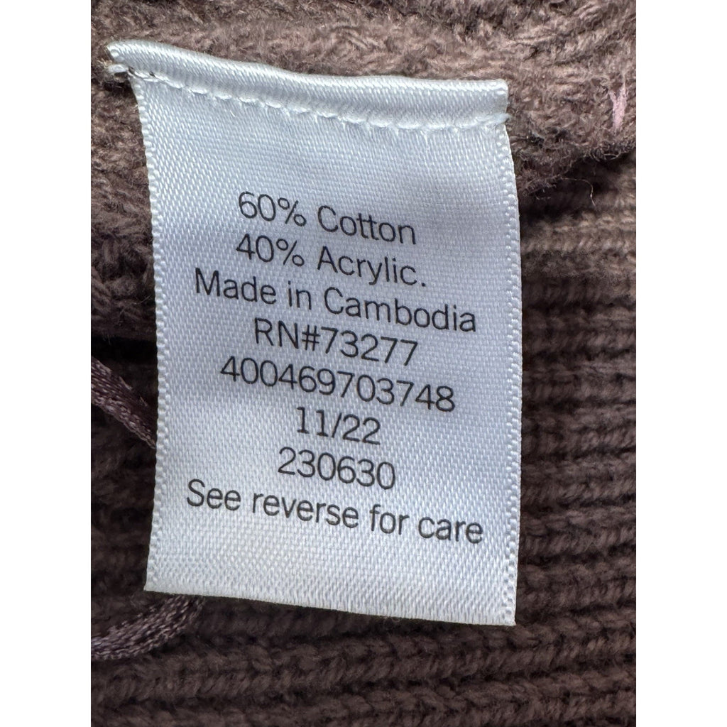 SO Brand Button Cardigan Fall Sweater Brown Women’s Juniors Size Small NWT