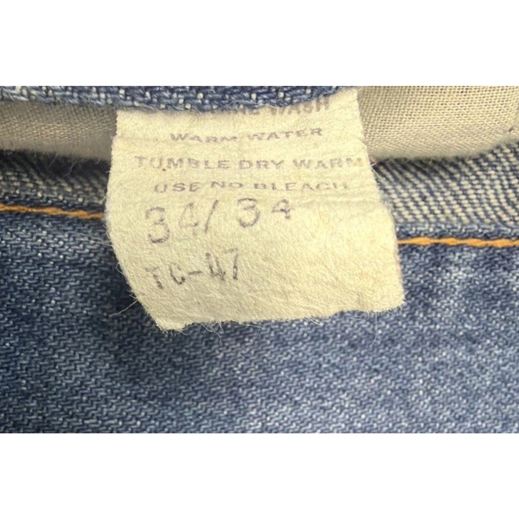 Vintage Denim Jeans Bootcut TCB Western Wear By Elynn Jeans Measure 31x29