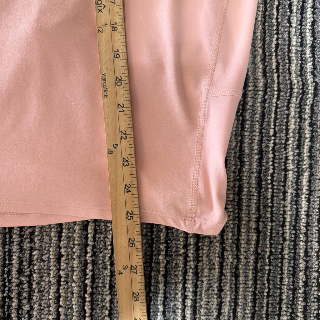 Lululemon Back In Action Short Sleeve Shirt Pink Womens Relaxed Oversized Tee
