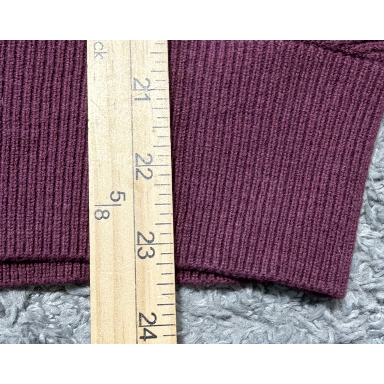 Women's S Simply Vera Vera Wang Snap Sweater Dolman Knitted Pullover NWT