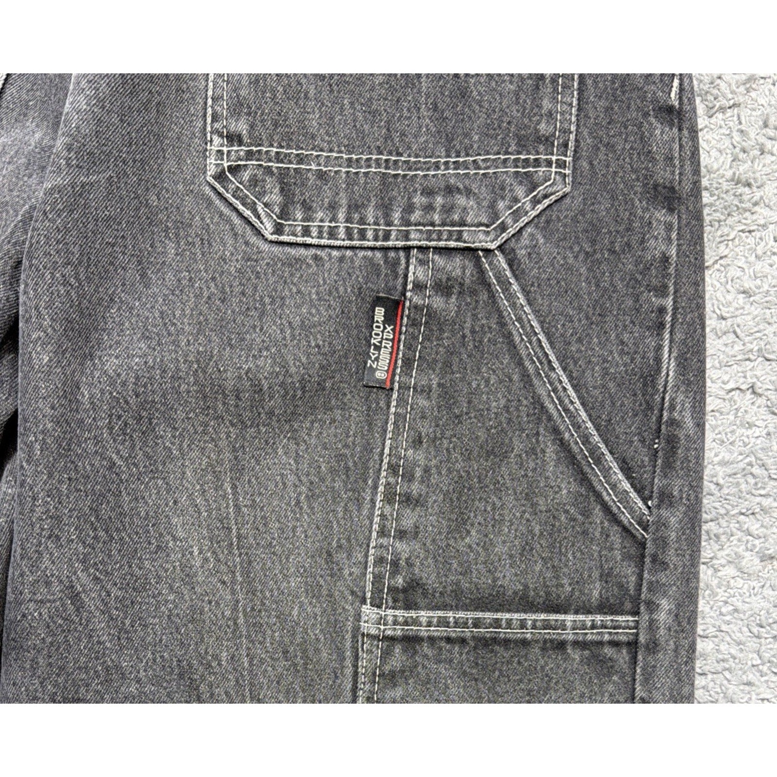 Vintage Brooklyn Xpress Jeans Mens 32 Carpenter Baggy Hip Hop Streetwear Y2K