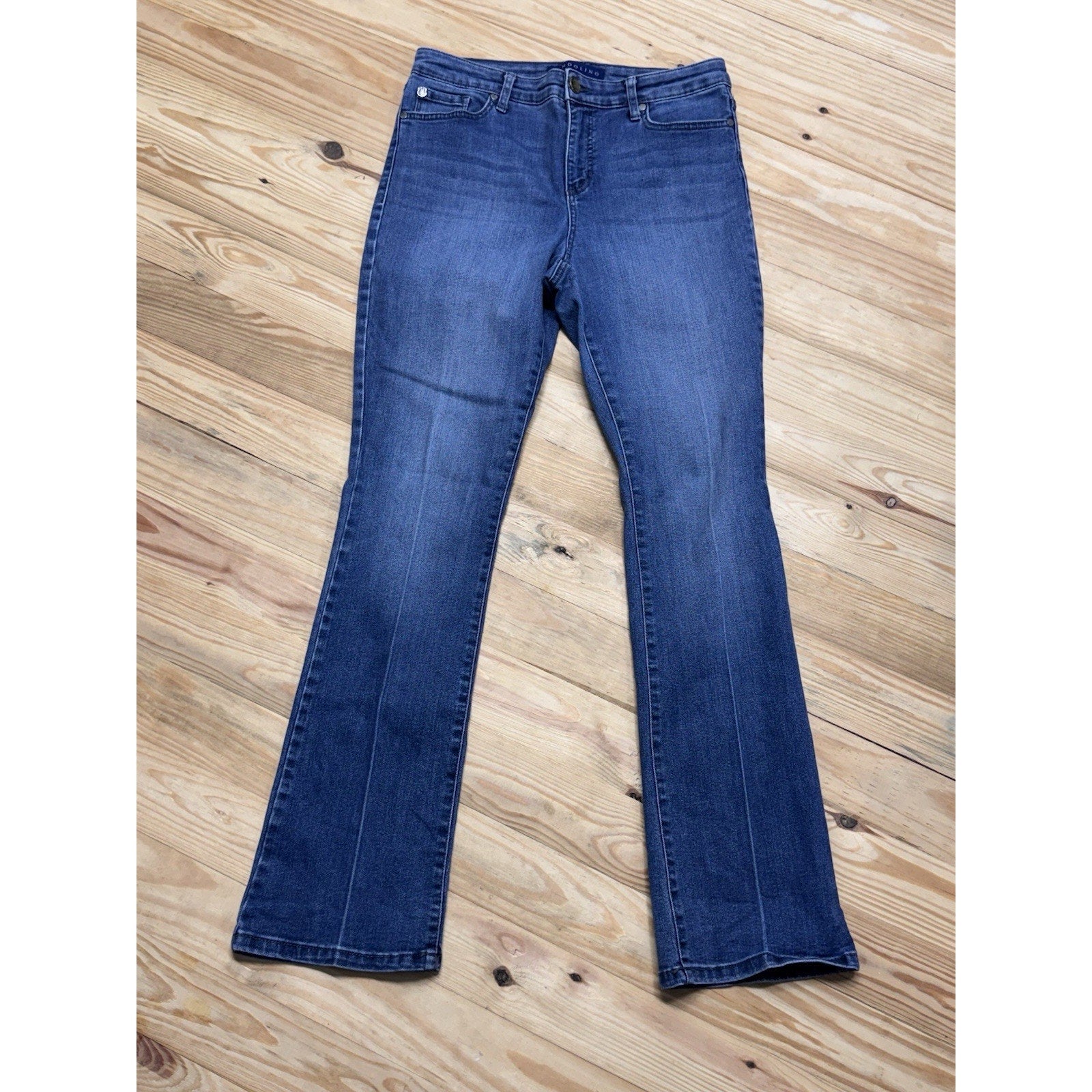 Bandolino Blue Denim Bootcut Mandie Jeans Womens 8
