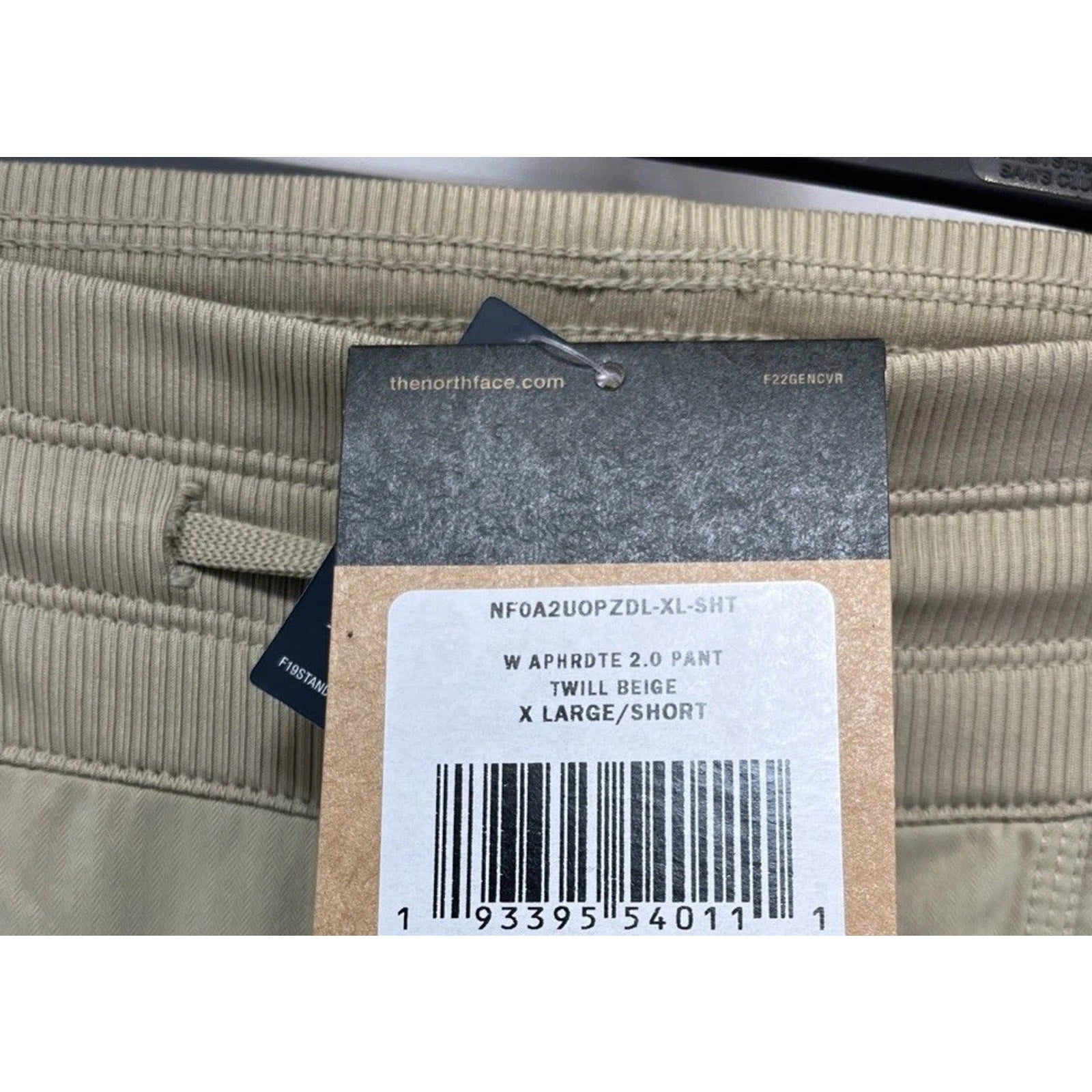 The North Face Aphrodite 2.0 Women's Pants - Twill Beige XL Short New With Tags