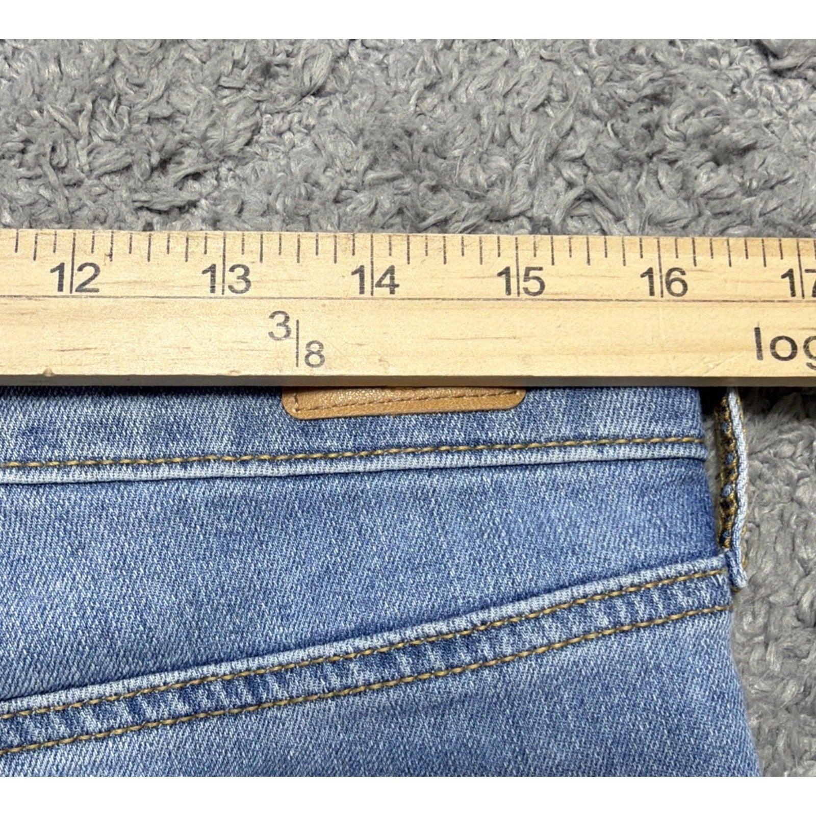 Sofia Jeans Womens Size 12 Short High Rise Flare Color Block Jeans NWT 32x31