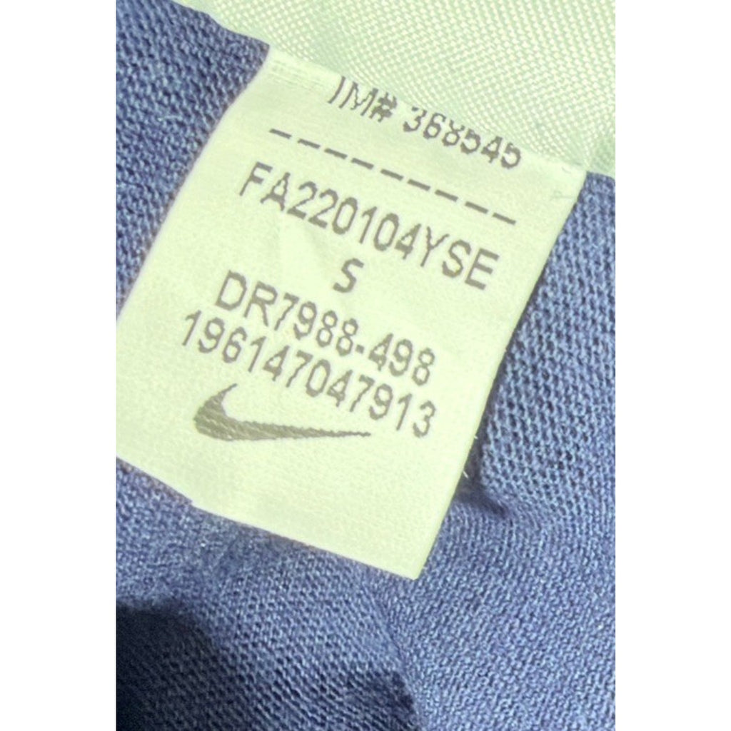 Nike Futura Logo Fantasy Blackened Blue Size S Men's T-Shirt DR7988 498