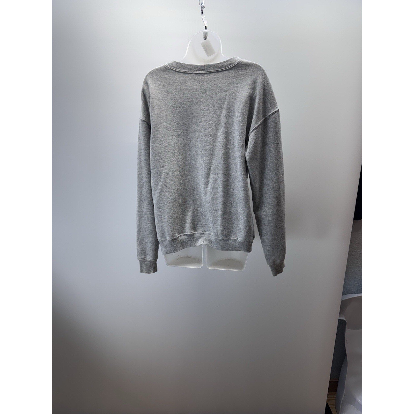 Looney Tunes Crewneck Sweatshirt Gray Bugs Tweety Sylvester Juniors Size L