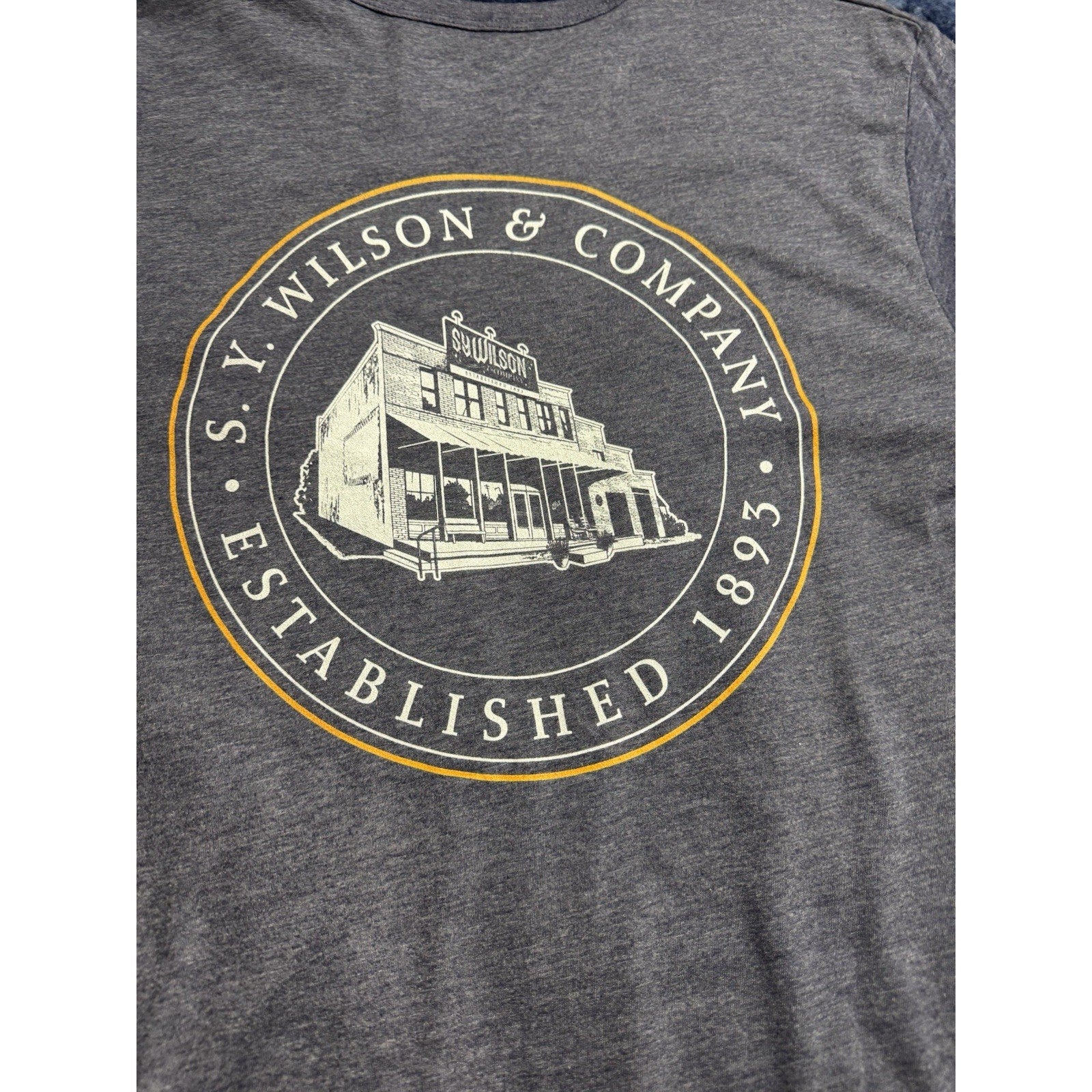 Legacy Brand Navy Blue Short Sleeve S.Y. Wilson & Co. Men’s T Vintage Inspired