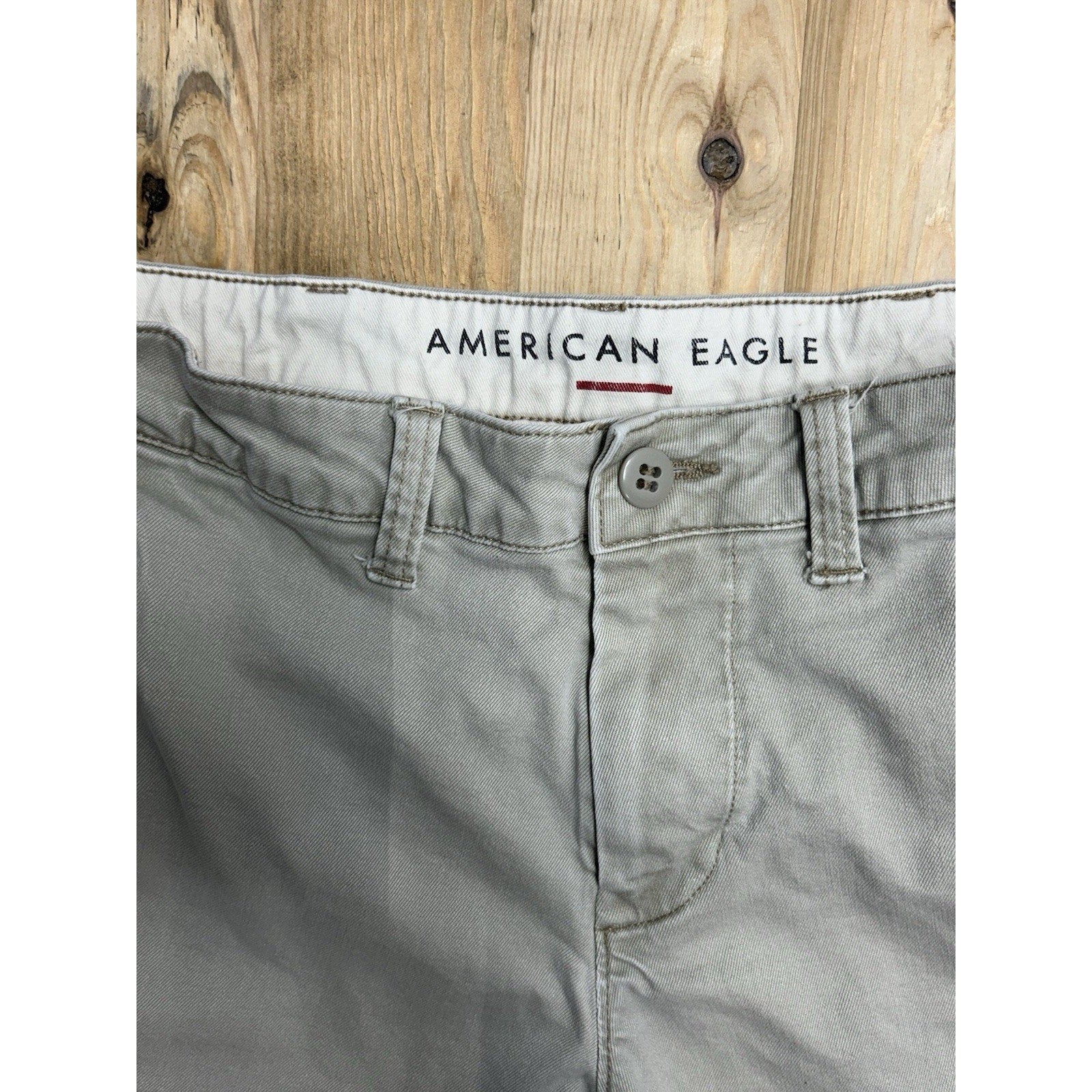American Eagle Shorts Mens 26Tan Chino Next Level Flex