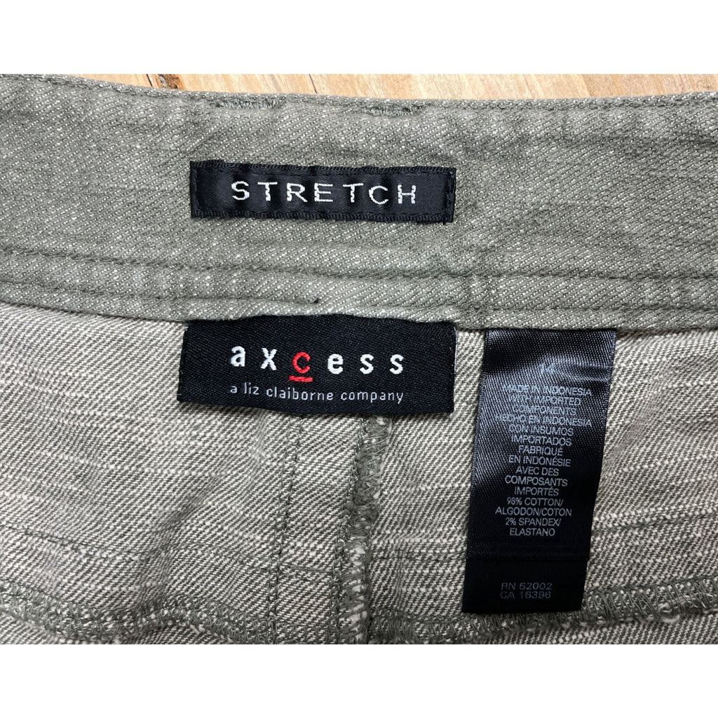 Access Women's Stretch Relaxed Fit Capri Jeans Cotton Spandex Size 14