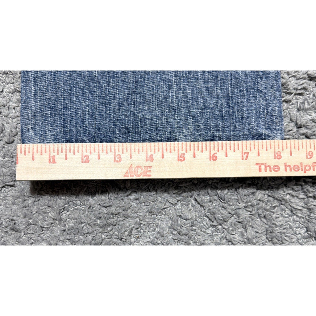 VINTAGE Lee Riveted Jeans Womens 8M Relaxed Cropped Blue Medium Wash