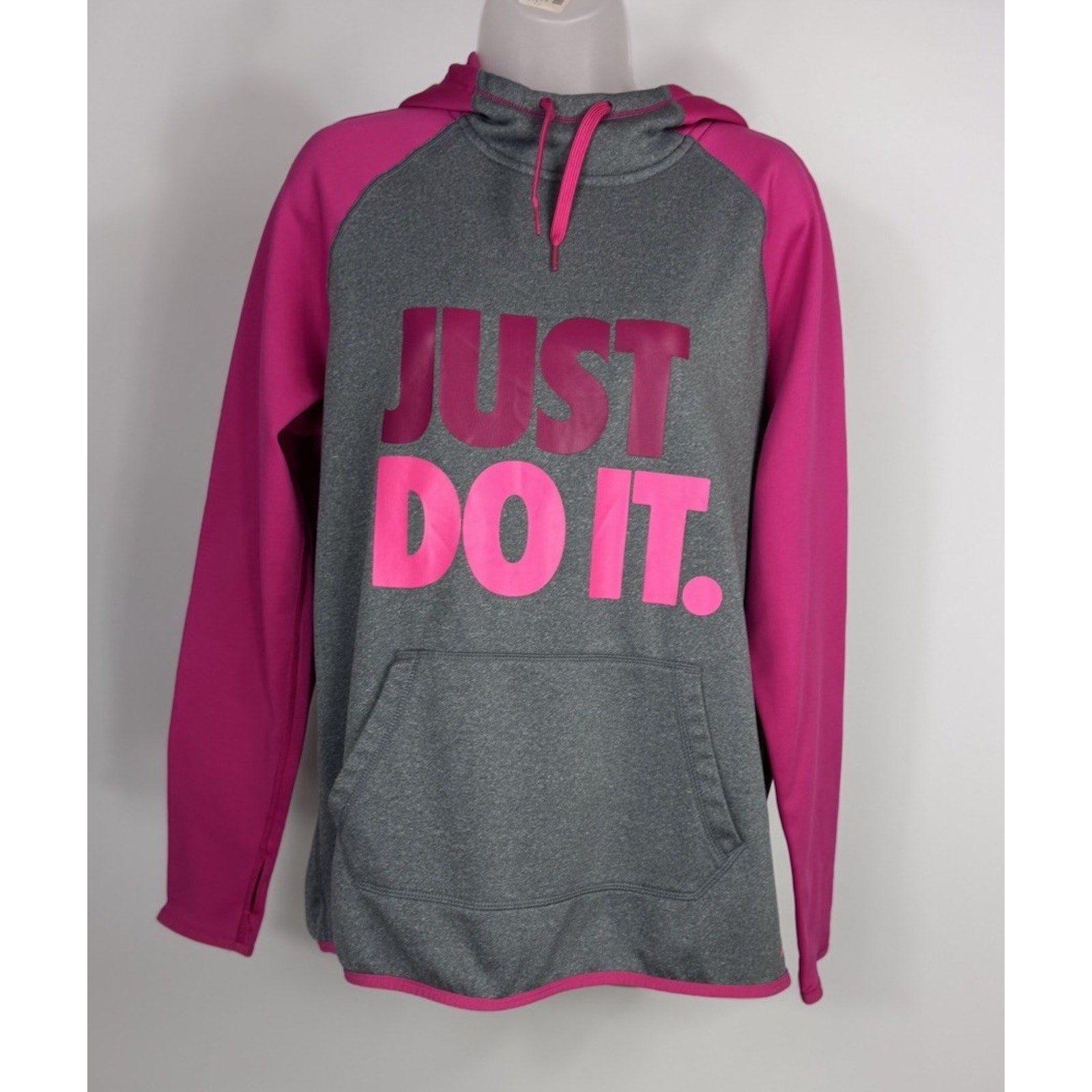 Women’s Large Nike JDI Hoodie Pullover Hoodie Pink Retired RN#58323