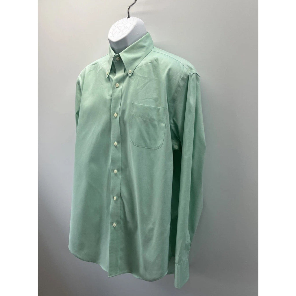 Lauren Ralph Lauren Shirt Mens 16.5 34/35 Classic Non Iron Button Up Long Sleeve