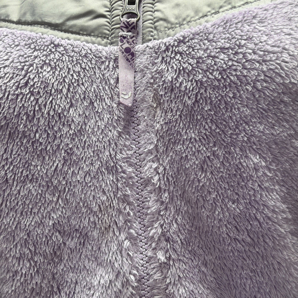 The North Face Girls Fleece Jacket Oso Hoodie Size Large 14/16 Lavender