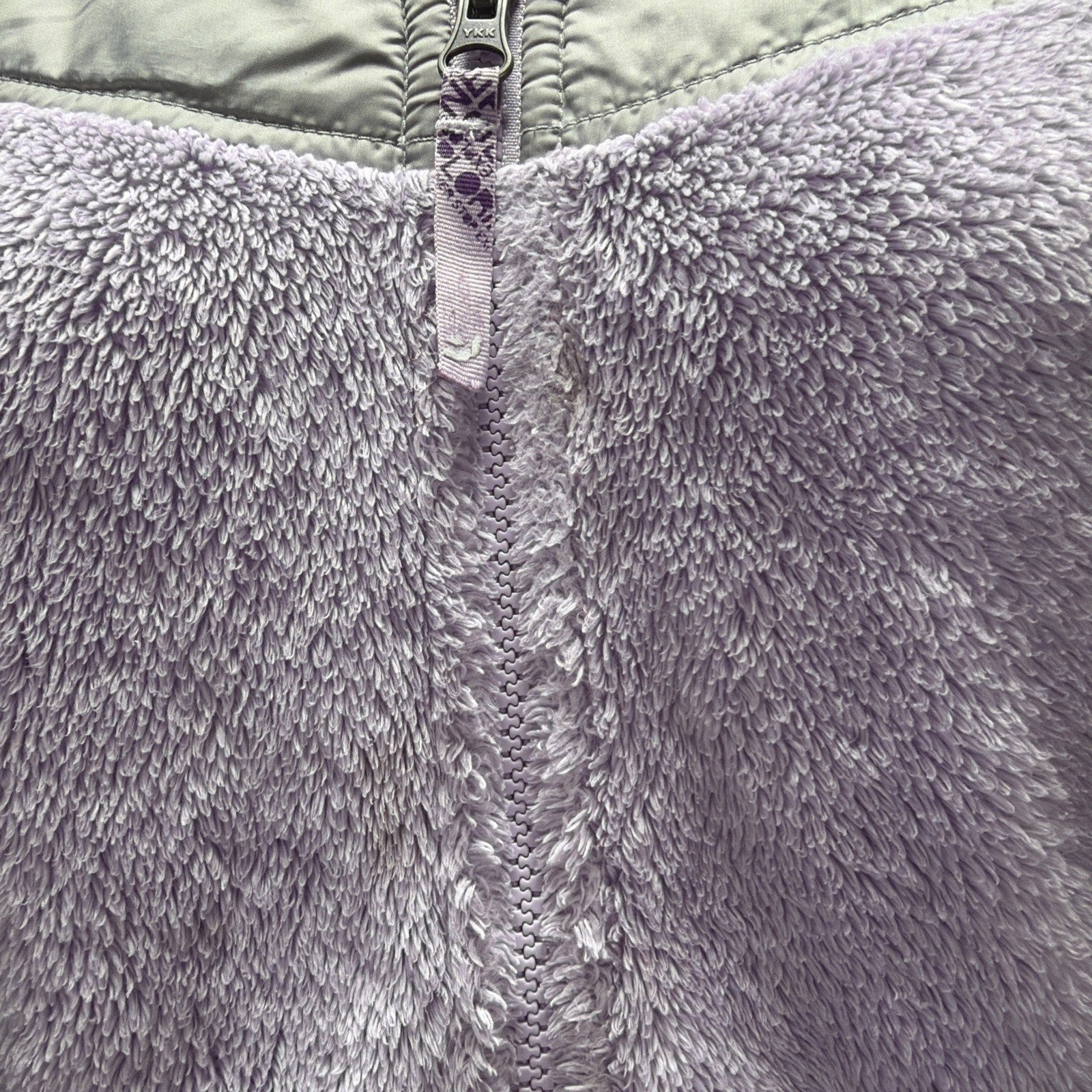 The North Face Girls Fleece Jacket Oso Hoodie Size Large 14/16 Lavender