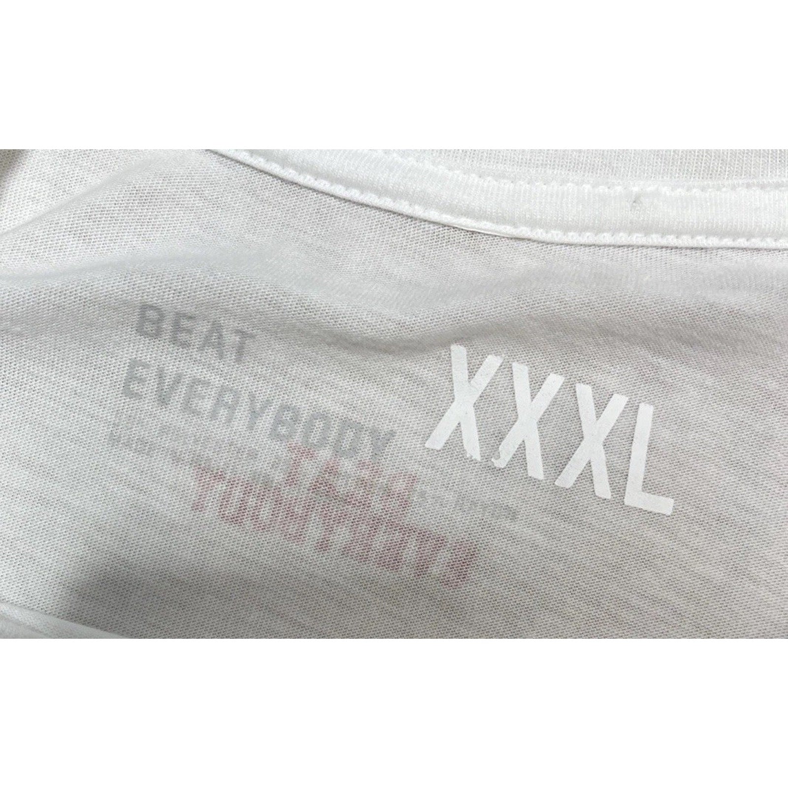 USA Beat Everybody USA Women Soccer Team Shirt WCMMXIX Size XXXL White