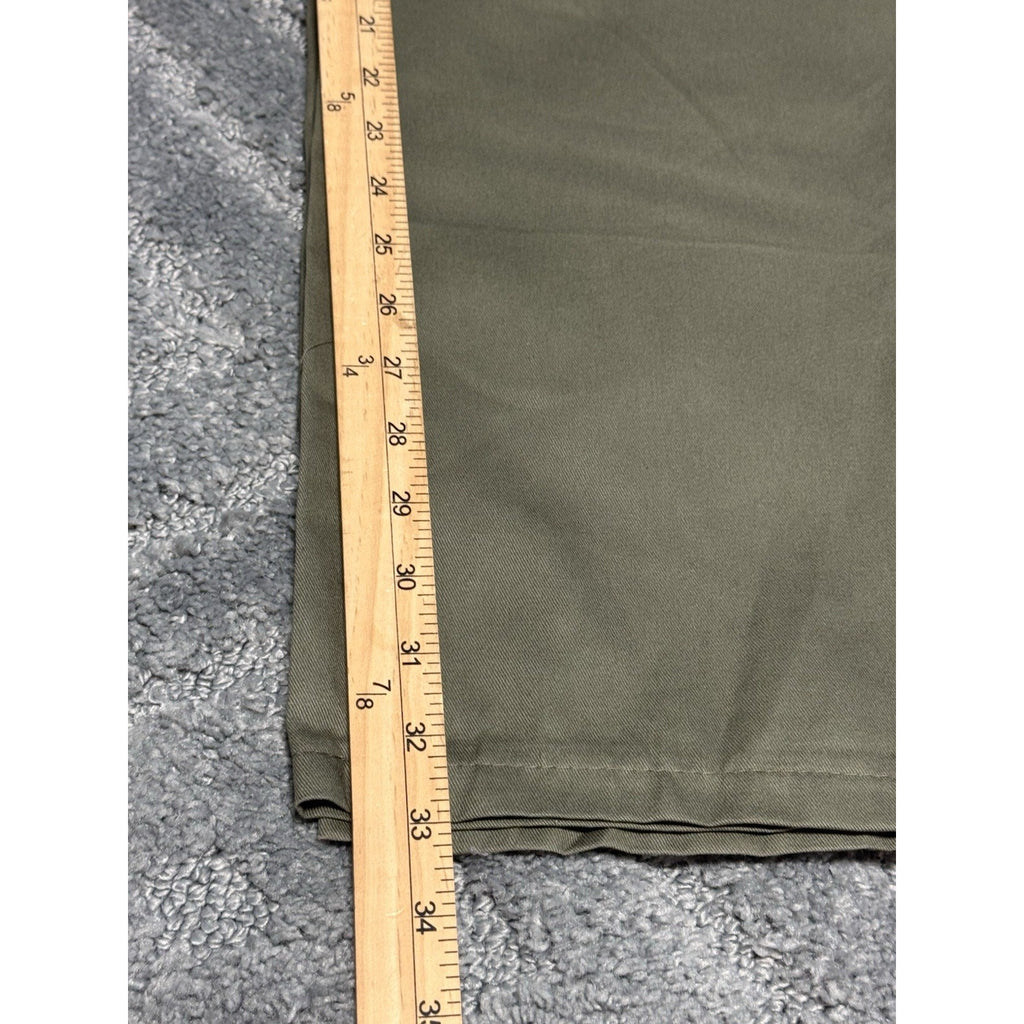 Unbranded Women’s 37X32 Lightweight Cargo Hiking Pants Khaki Green Cotton No Tag
