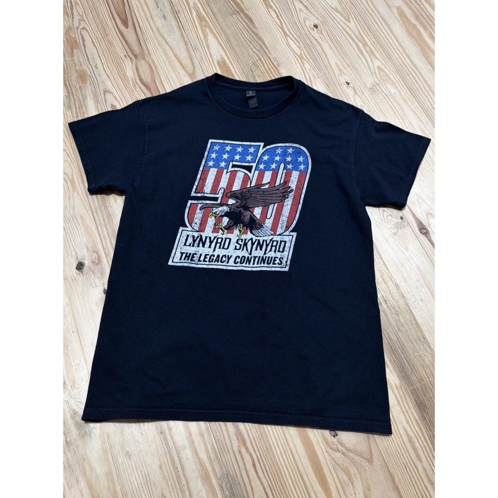 Lynyrd Skynyrd 50th Anniversary 2024 Tour Concert Shirt The Legacy Continues M