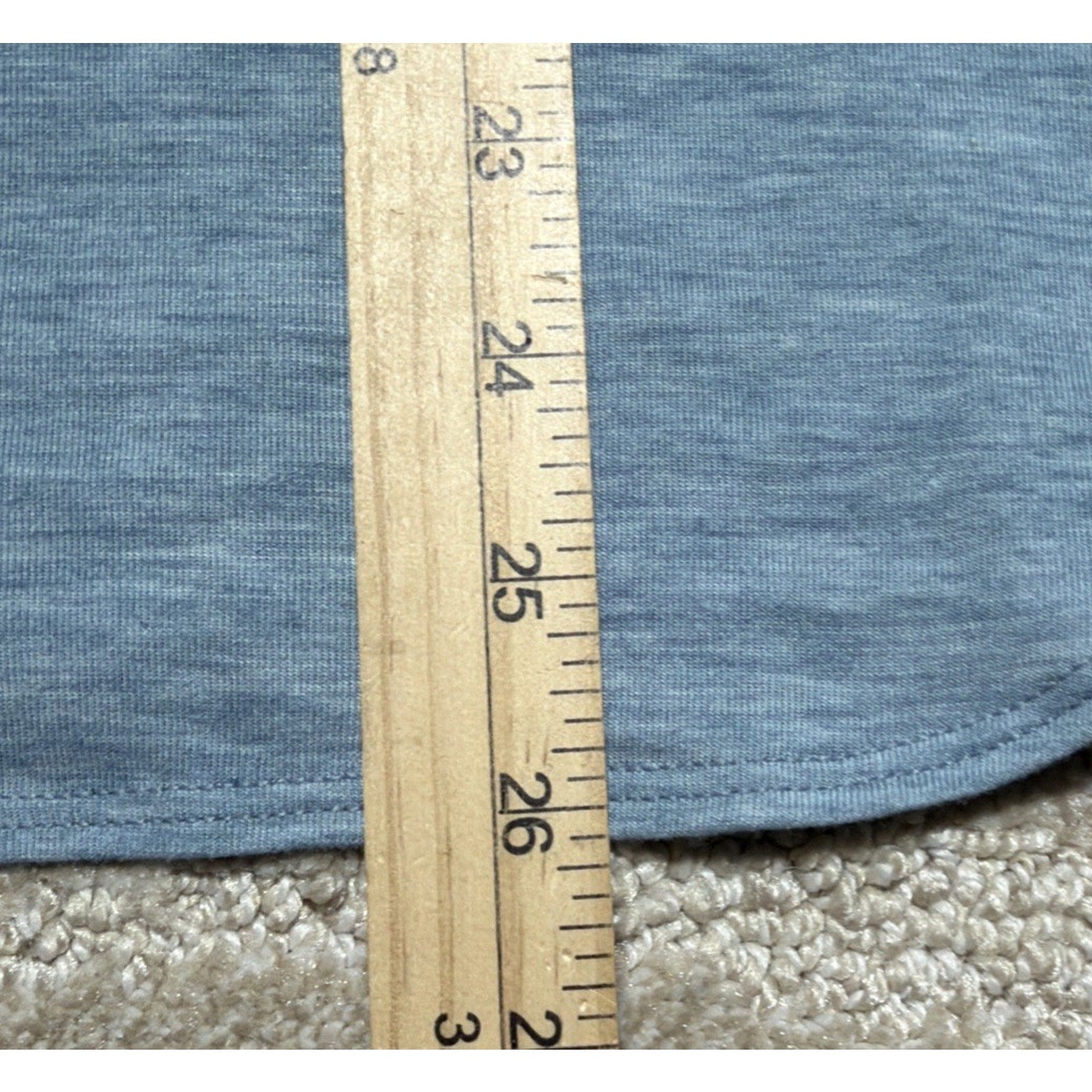 Eddie Bauer Travex Long Sleeve Performance Tee Women's S Blue Stretch Active