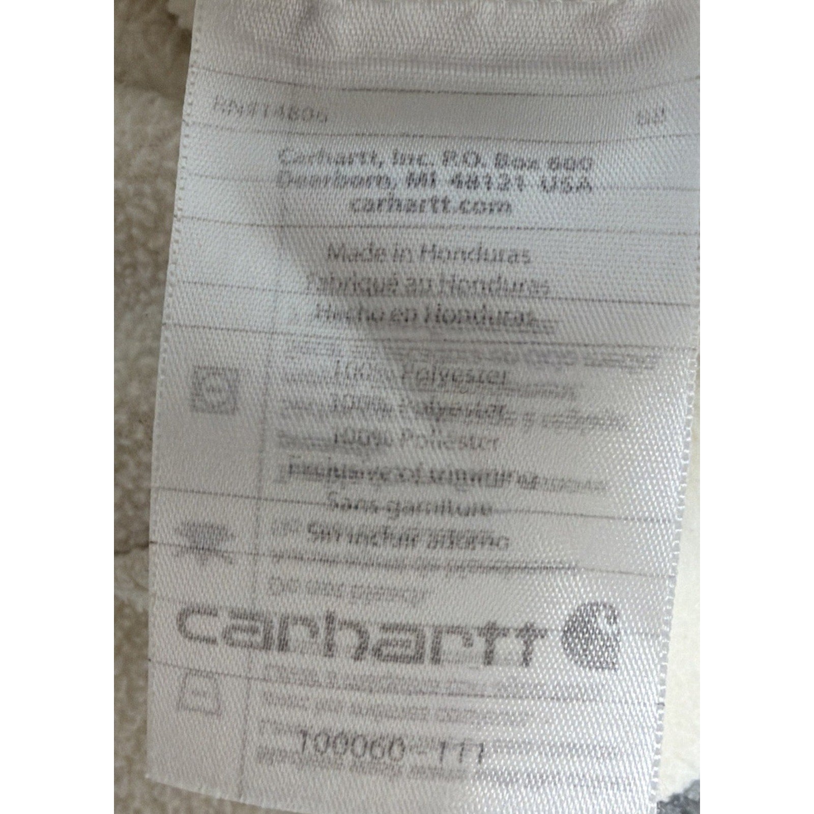 Carhartt Ivory Ladies Embroidered Soft Vest - Size XXL Casual Outdoors Work