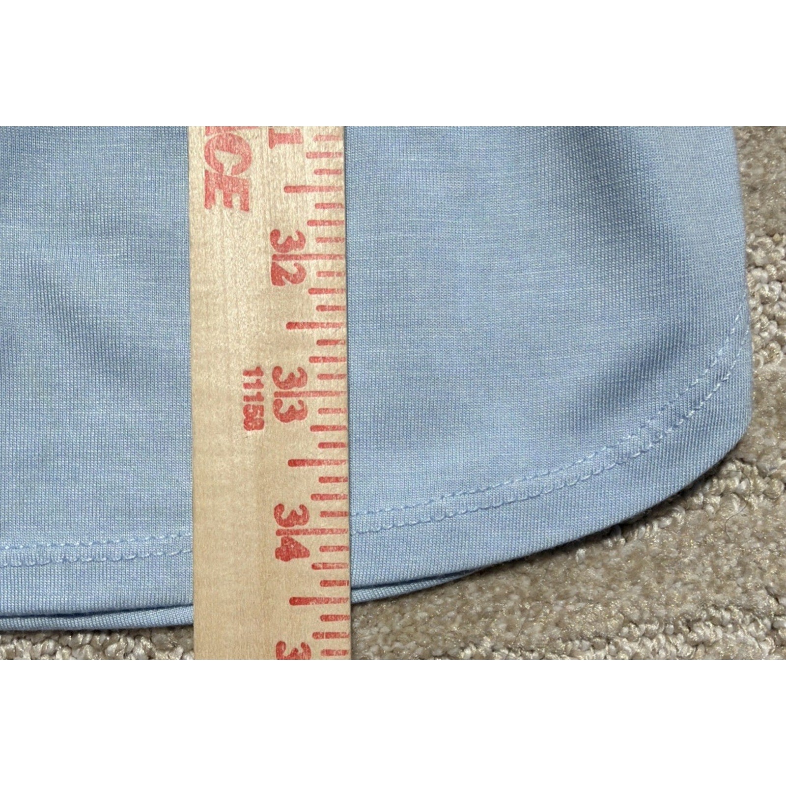 Magellan Outdoors Womens Blue Summerville T-Shirt Dress Short Sleeve Pockets M