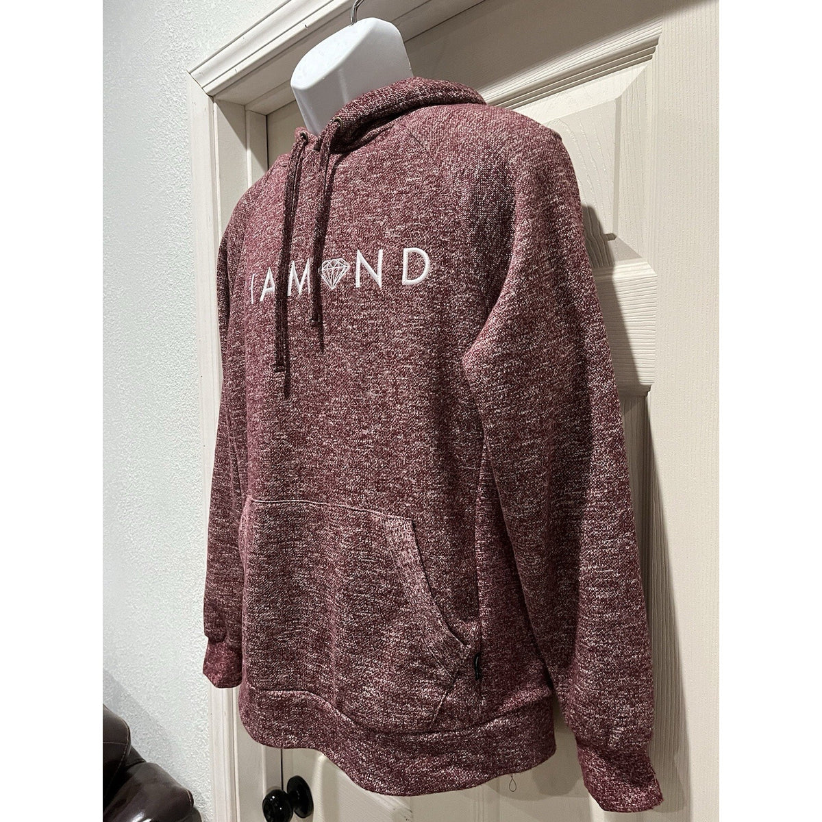 Diamond Supply Co Men’s Oversized Size S Hoodie Sweatshirt Red Skate Streetwear