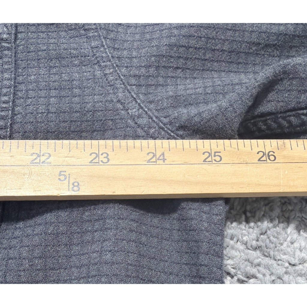 Harley Davidson Long Sleeve Button Shirt Size XL Gray Script Mens