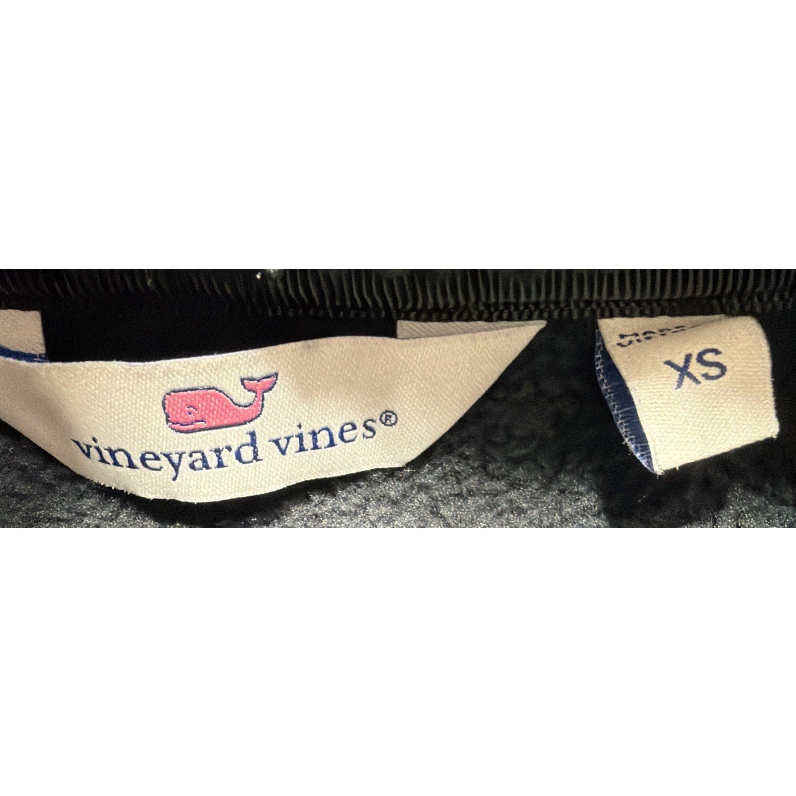 Vineyard Vines Sweater Women’s XS Pull Over 1/4 Zip Ladies Sherpa Fleece Martha