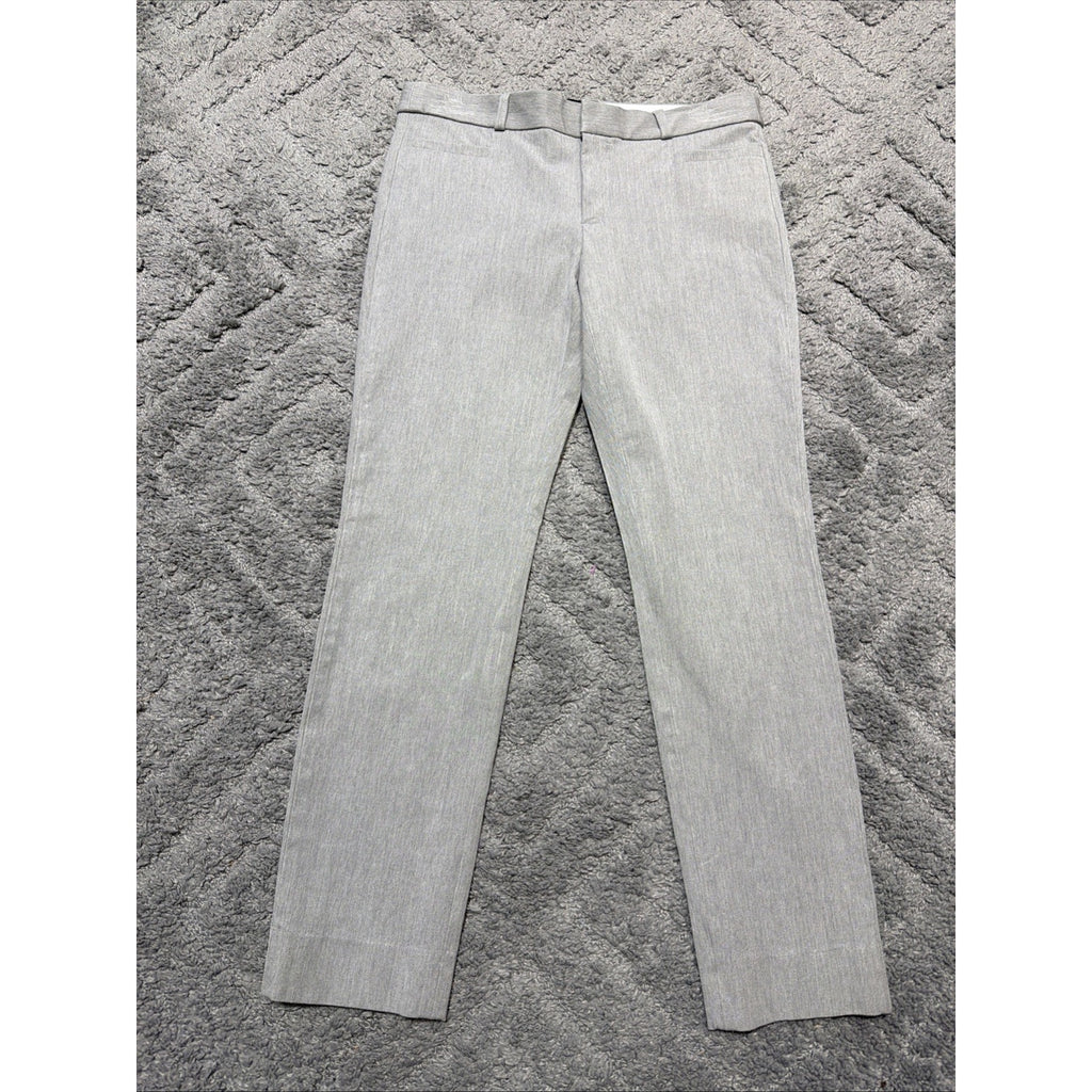 Banana Republic Sloan Pants Womens 4 Rayon Blend Gray Career 30x27