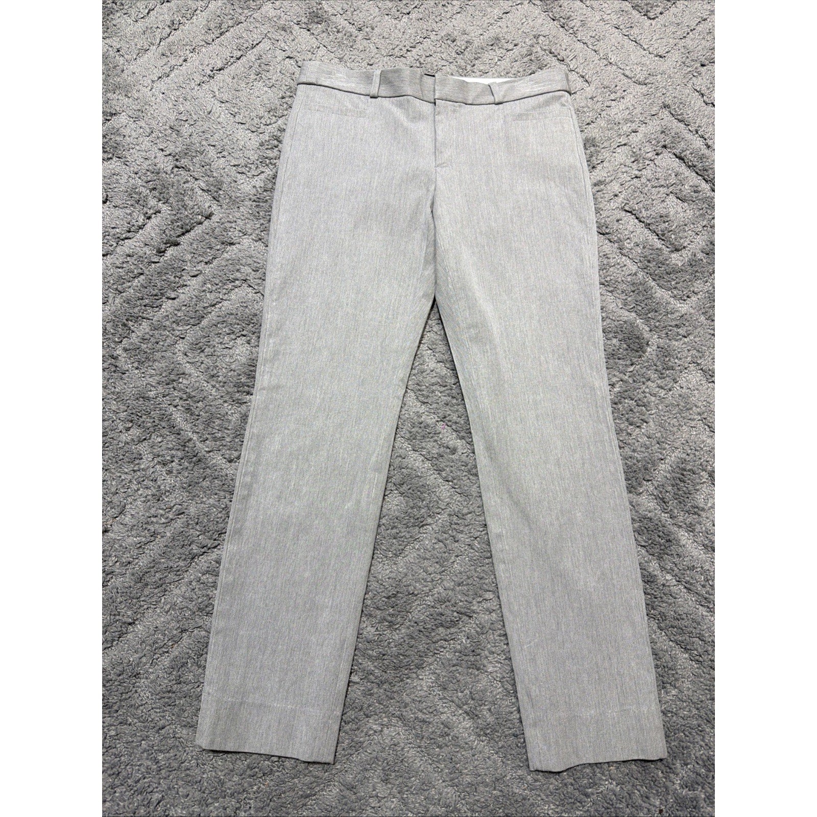 Banana Republic Sloan Pants Womens 4 Rayon Blend Gray Career 30x27