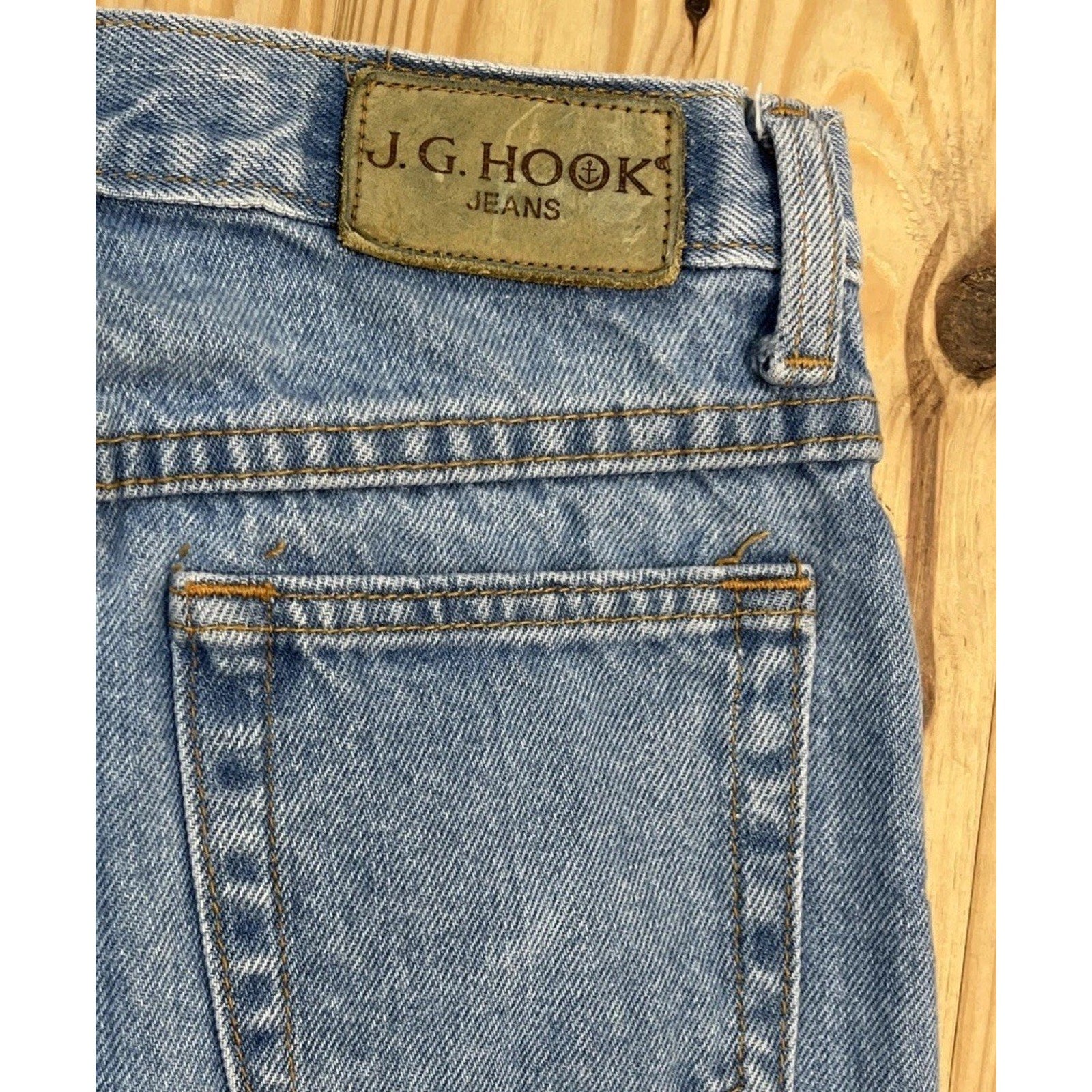 VINTAGE JG Hook Jeans Women Size 6 Mom High Rise Tapered Pants Preppy Thick 90s