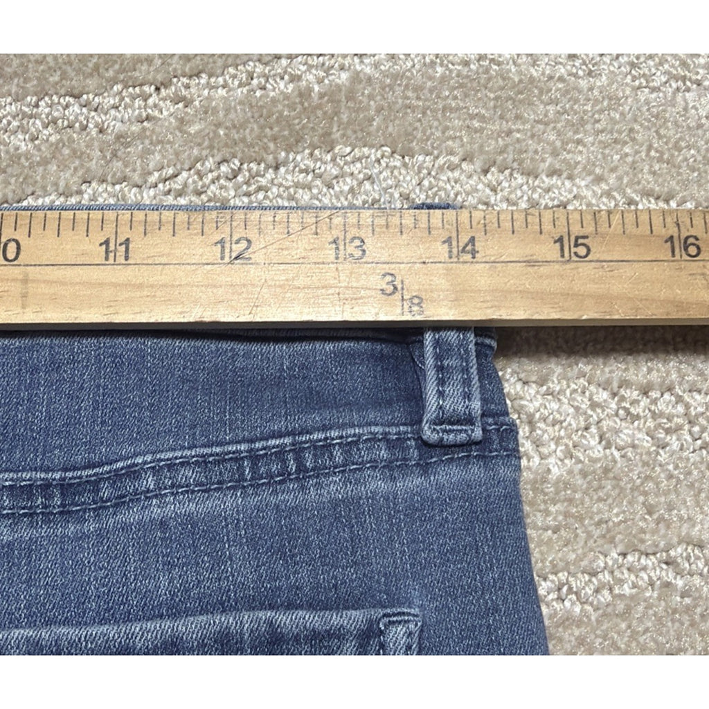 Buffalo David Bitton Alyssa Jeans Womens 4/27 Blue Med Wash High Rise Straight