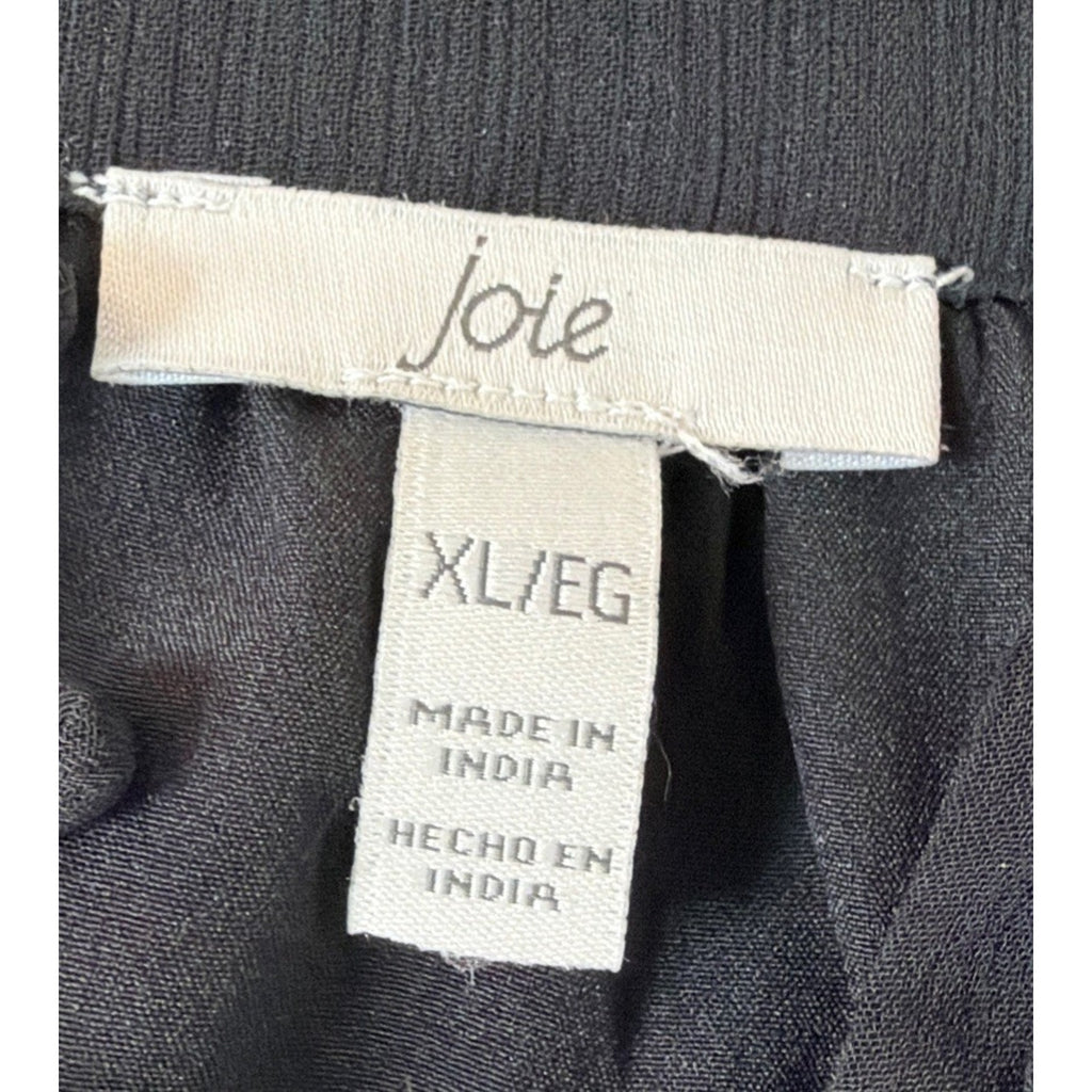 Joie Limited Edition Women's Balloon Sleeve Dress Caviar, Size: XL NWT