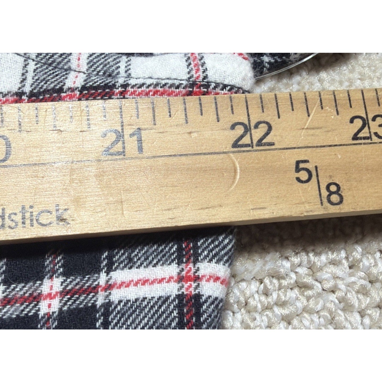 Croft & Barrow The Classic Shirt Extra Soft Flannel Womens M Plaid Button Up NWT