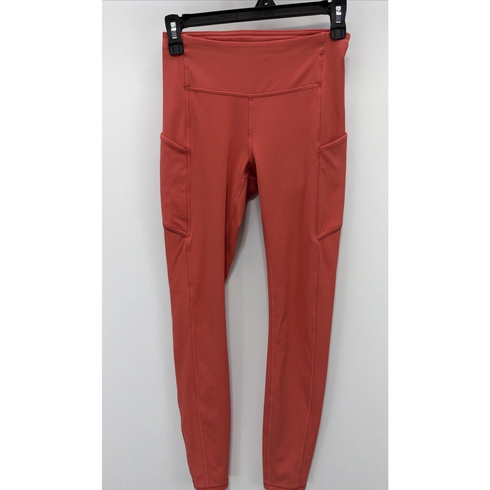 Lululemon Speed Up Full Length 28” Leggings Orange Size 6 Run/Train