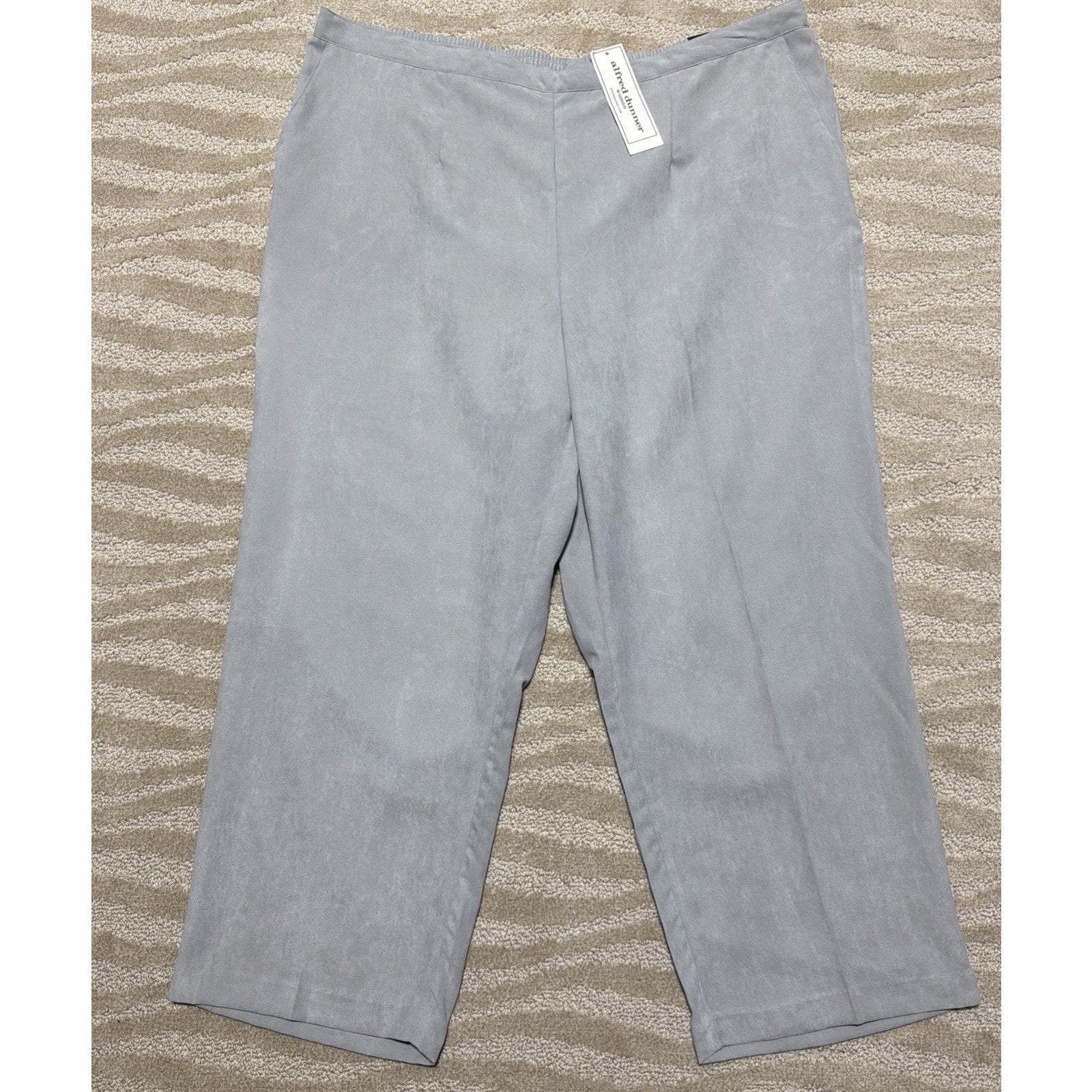 Alfred Dunner Classic Fit Pants Womens Plus Size 24W High Rise NEW