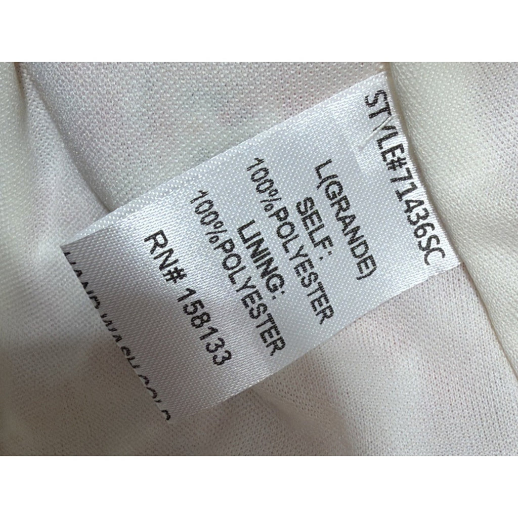 Staccato Tiered Floral Sleeveless Slip Dress, Size Large NWT Lagenlook