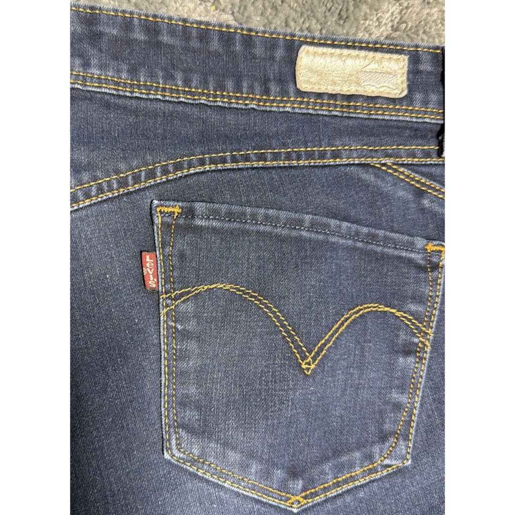 Levis Revel Slight Curve Skinny Dark Blue Womens Pants Jeans Size 31