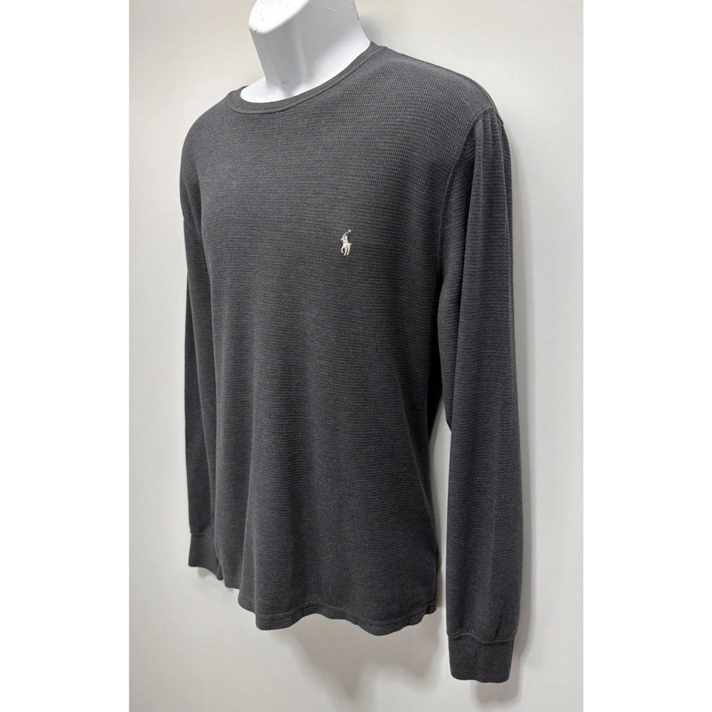 Polo Ralph Lauren Thermal Shirt Men’s LargeGray Long Sleepwear