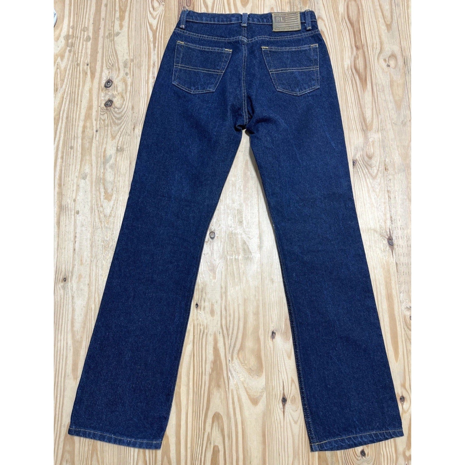 Polo Ralph Lauren 67 Bootcut Womens 6X31 Dark Wash Casual 5 Pocket Denim Jeans