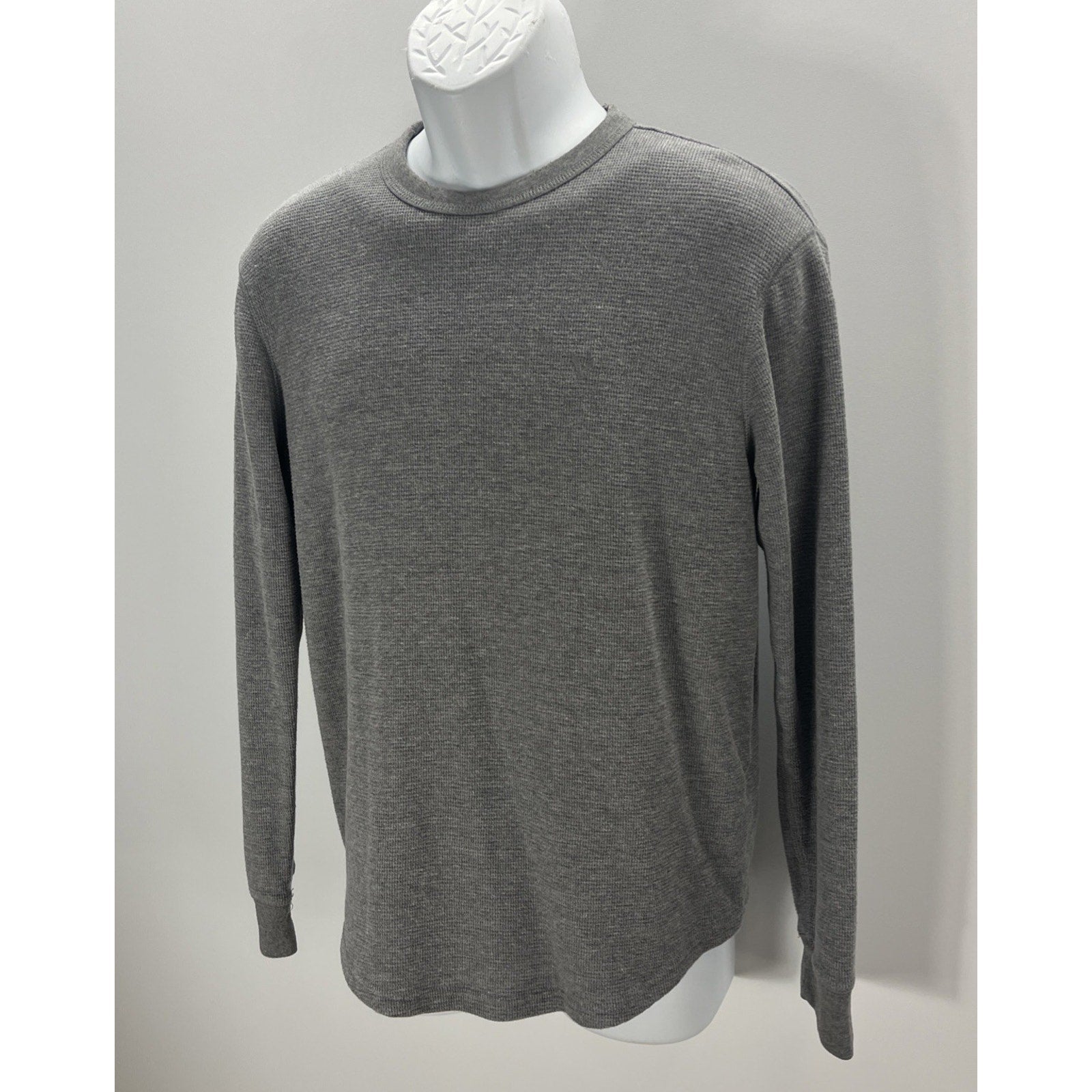 American Eagle Mens Crew Neck Long Sleeve Sweater Gray Size S Small
