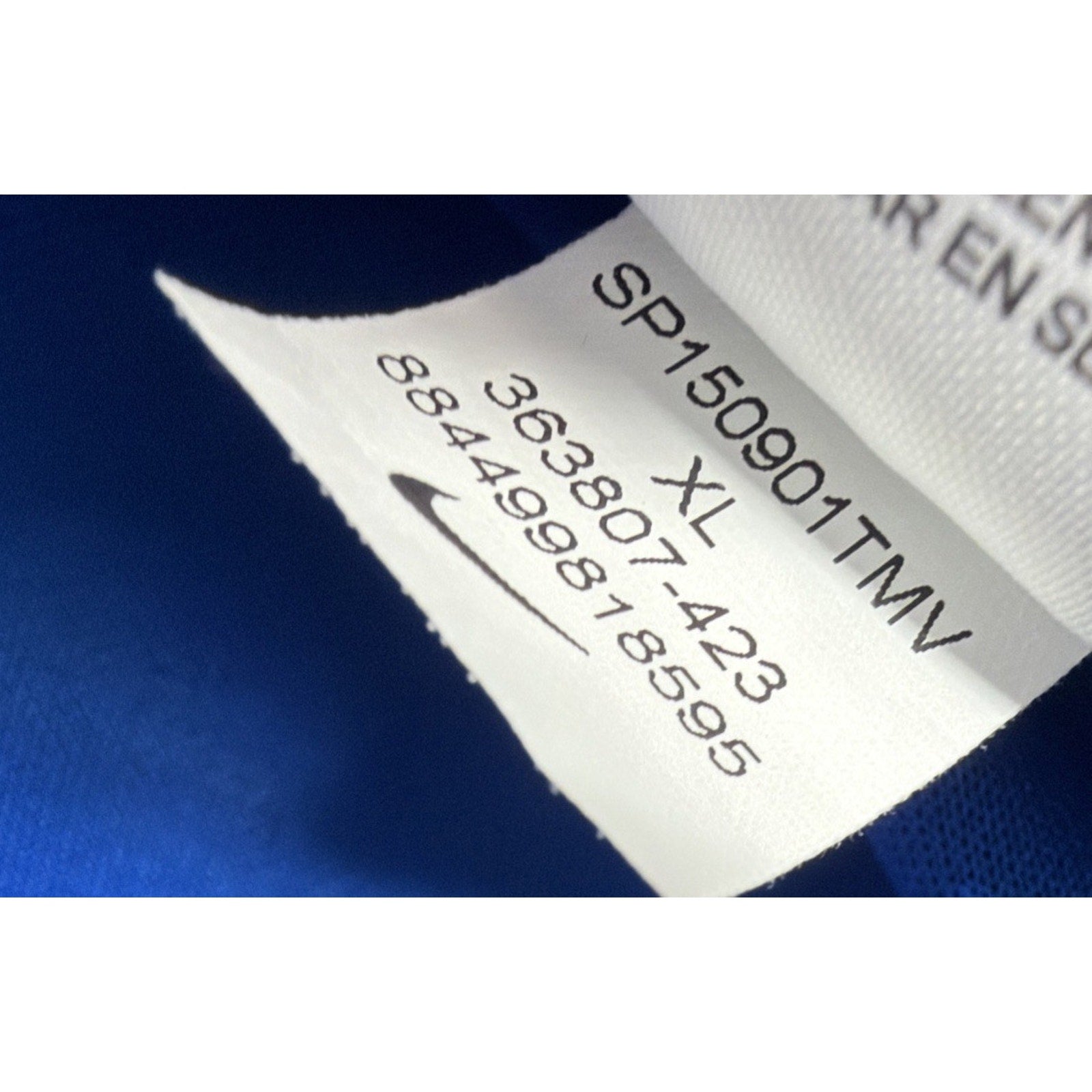 Nike Golf Polo Shirt Mens XL Harbor Blue Micro Pique Moisture Wicking Top GE