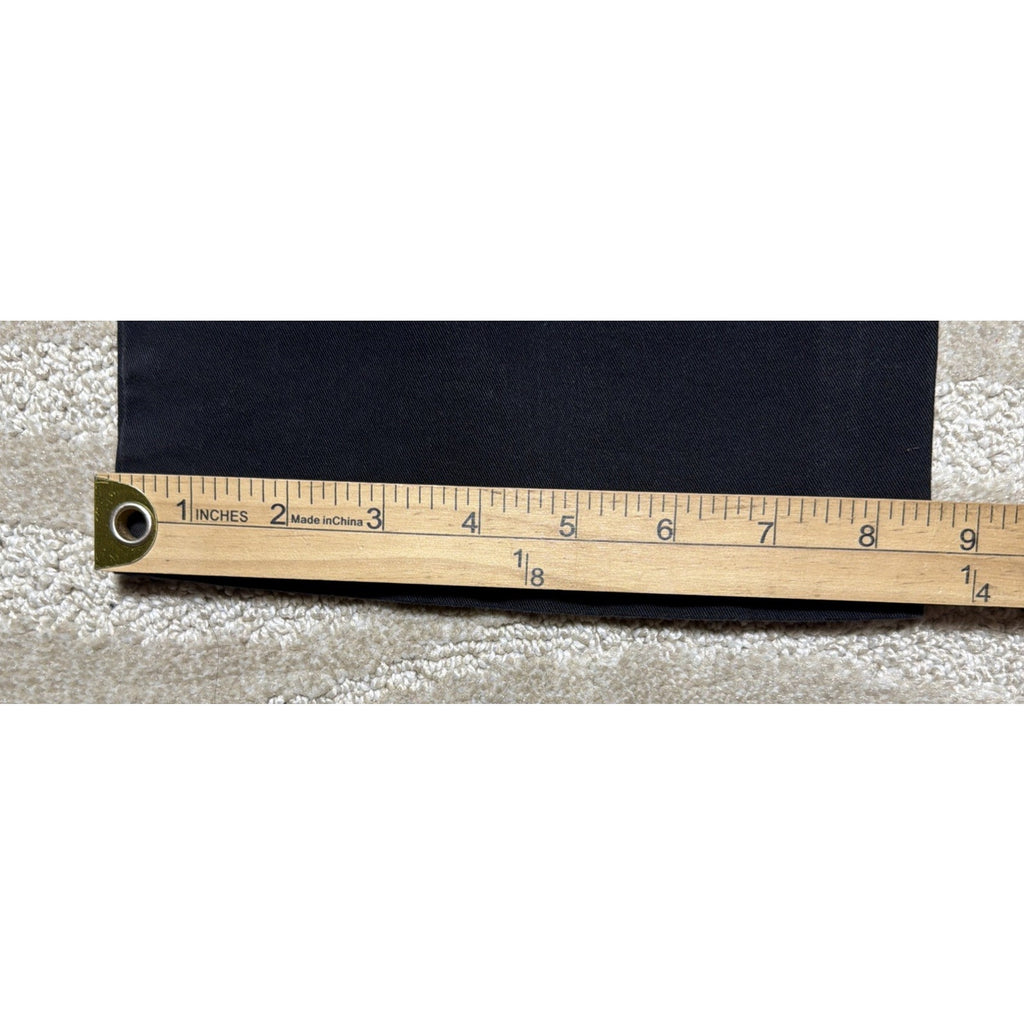 Dockers 34x32 Classic Fit Dress Pants Black Chino Business Pockets