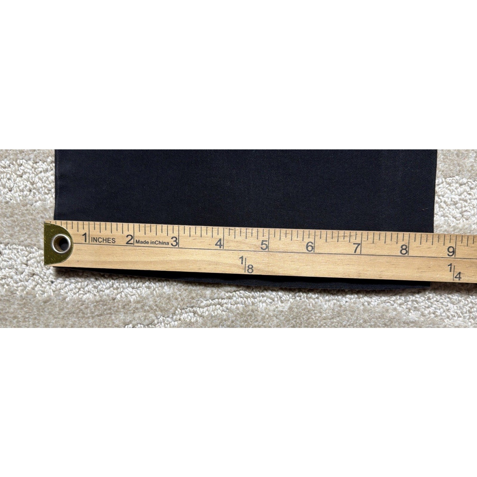Dockers 34x32 Classic Fit Dress Pants Black Chino Business Pockets