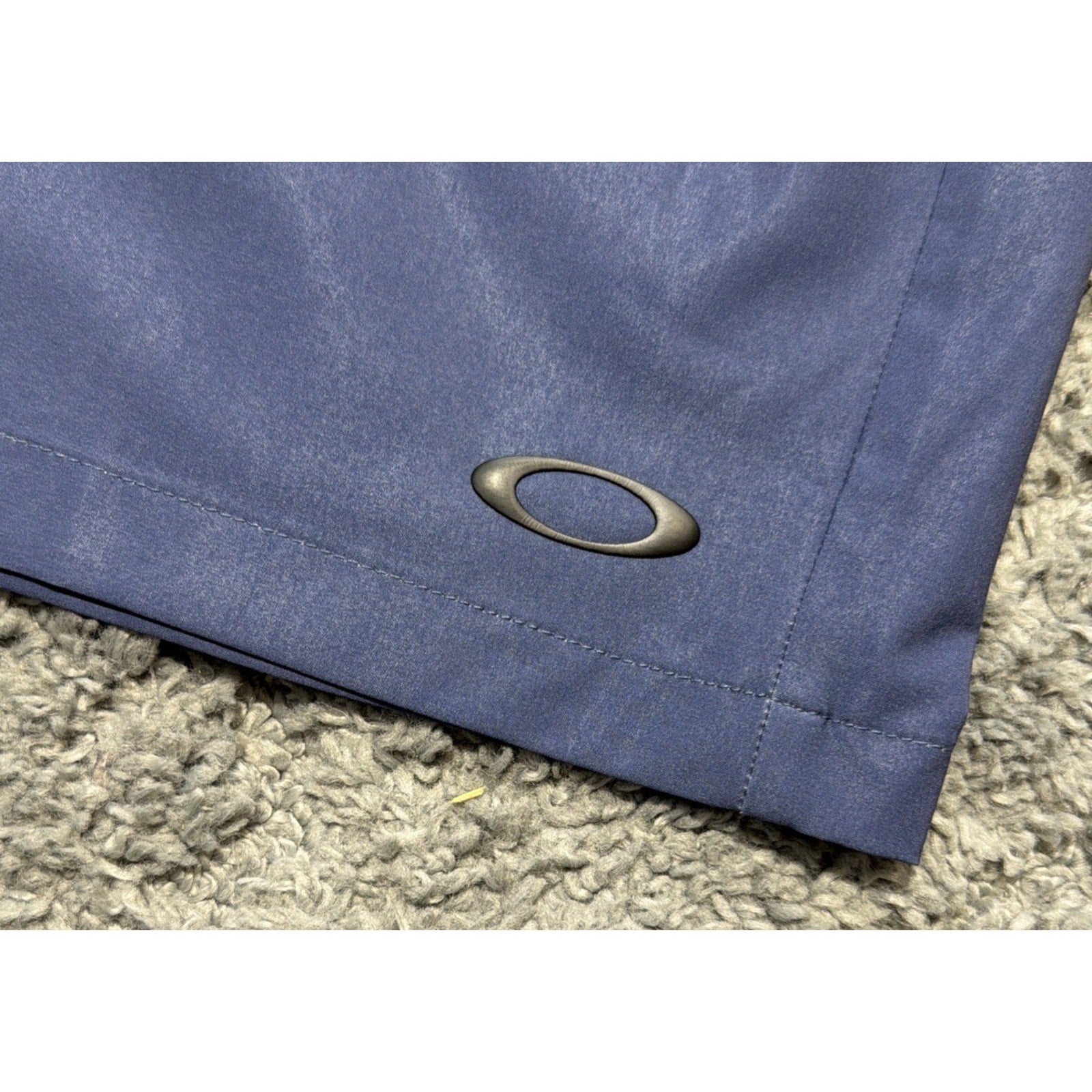 Mens Oakley Wave Shorts Size 36 Inseam 11" Ohydrolix Blue Indigo Stretch