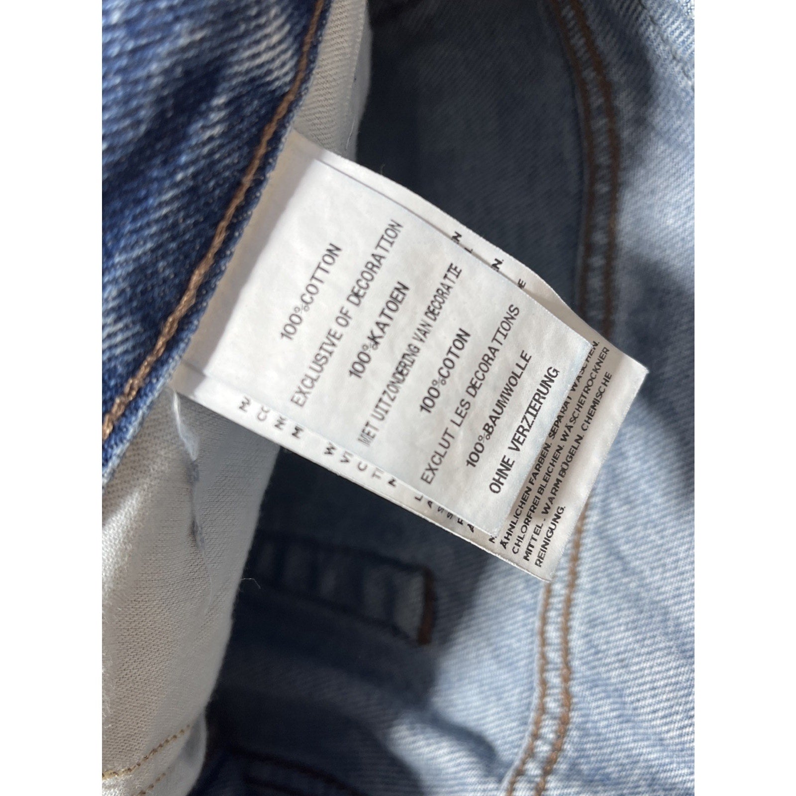 Harley Davidson Traditional Mens 38x36 Light Blue Jeans Slim Fit Tapered Leg