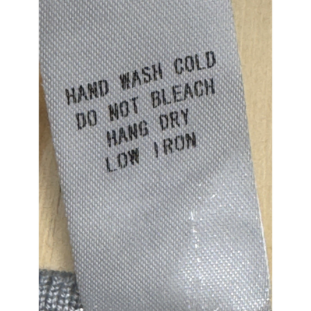 Esley Gray Tulle Ribbed Top Layered Skirt Dress Women’s Size Large New